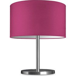 Home sweet home tafellamp mauro bling Ø 40 cm - roze