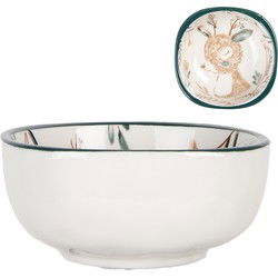 Clayre & Eef Kom Beige Bruin Keramiek Hert