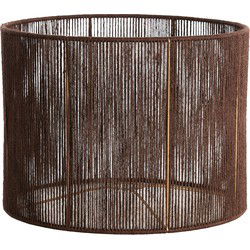 Light & Living - Lampenkap TOSSA - Ø40x30cm - Bruin
