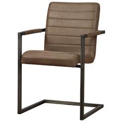 Tower living Rocca armchair - Bull brown
