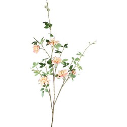 PTMD Kunstbloem Wildrose - 106x46x157 cm - Plastic - Roze