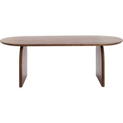 Light & Living - Eettafel INDORE - 220x100x75cm - Bruin