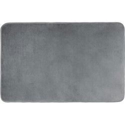 QUVIO Badmat 50x80cm - Grijs