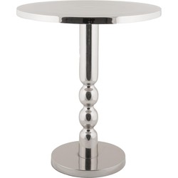 Bijzettafel Sheen Large - Zilver - Ø44cm