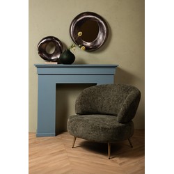 PTMD Deco Object Daweson - 38x10x41 cm - Aluminium - Zilver