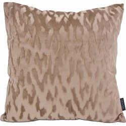 Velvet Stain Taupe/Bruin | 45 x 45 cm | Kussenhoes | Velvet / Polyester