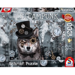 Schmidt Schmidt Steampunk Wolf, 1000 stukjes - Puzzel - 12+