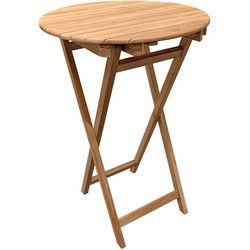 Florence Inklapbare Bartafel Teak dia. 70x105 cm