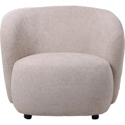 PTMD Aphrodite Cream fauteuil legacy 15 dove fabric