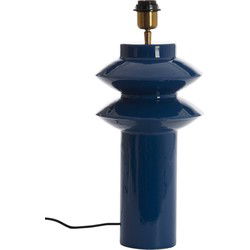 Light & Living - tafellamp - Petch - blauw - metaal - losse armatuur - E27 - 8313280