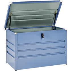 Beliani CEBROSA - Kist-Blauw-Staal