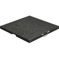 Hawaii granieten parasolvoet - 80 kg - royal antraciet
