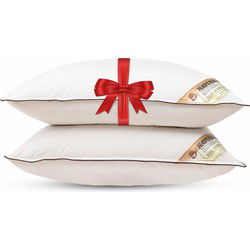 Kapok Hoofdkussens - Set van 2 stuks - Verkoelend kussen - medium - 1000g - 60x70cm