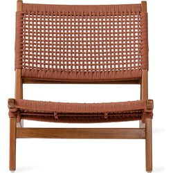 Jesper Home TuinFauteuil Kuwana - Cinnamon Weave