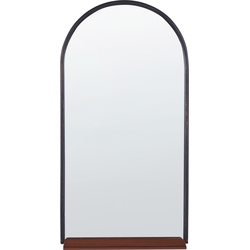 DOMME - Wandspiegel - Zilver  - Glas