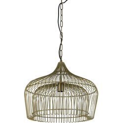 D - Light & Living - Hanglamp KRISTEL - Ø44x39cm - Goud