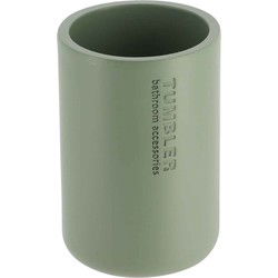 Tendance Tandenborstelbeker 102 serie - groen - PS - 7,5 x 10,7cm - Tandenborstelhouders