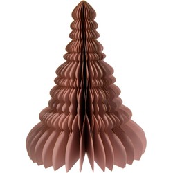 Papieren Kerstboom Glitter 40 cm - Oud Roze - Buitengewoon de Boet