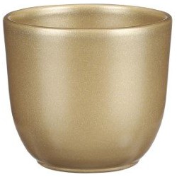 Tusca pot rond goud - h9xd10cm