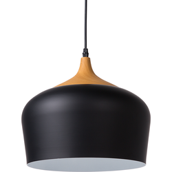 Beliani ANGARA - Hanglamp-Zwart-Aluminium