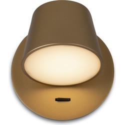 Maytoni - Wandlamp Pixel - Messing - Ø12