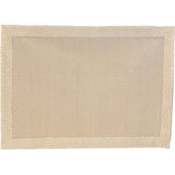 Vloerkleed Rechthoek - Taupe Wol - 160x230x2cm - Norah