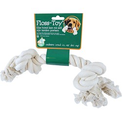 Floss-toy weiß groß Spielhund - Gebr. de Boon