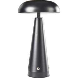 Beliani BOCONO - Tafellamp-Zwart-IJzer