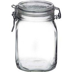6x stuks Klem inmaakpotten 1 Liter - Weckpotten