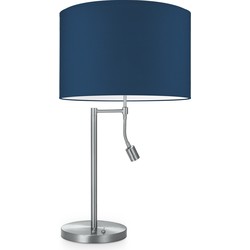 tafellamp read bling Ø 35 cm - blauw