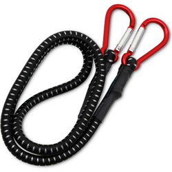 Rubberen Bagagespin met karabijnhaak 80cm x 10 mm Ø