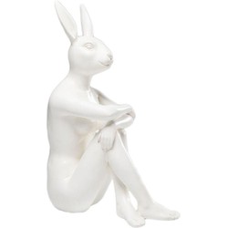 Kare Decofiguur Gangster Rabbit White