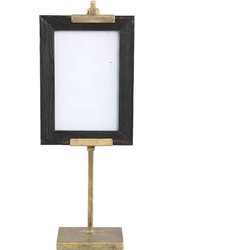 PTMD Addy Rechthoekige Fotolijst - 13 x 9 x 35 cm - Metaal - Goud