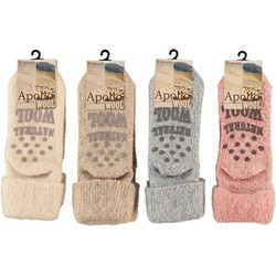 Apollo Dames wool home socks light ass. box30 - Angro