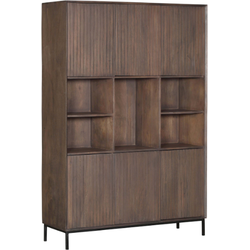 Starfurn Vakkenkast Madison XL Walnut | 135 cm