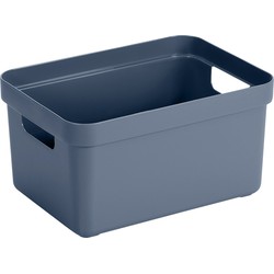 Sunware Opbergbox Sigma - kunststof - donkerblauw - 5 liter - Opbergbox