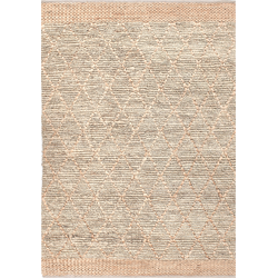 Beliani TELLIKAYA - Laagpolig-Beige-Jute