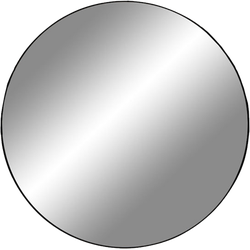 Eveline ronde wandspiegel zwart - Ø 40 cm