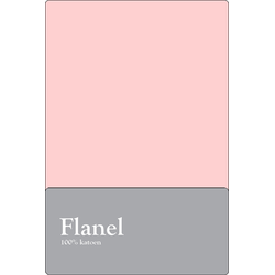 Flanellen Lakens Romanette Roze-240 x 260 cm