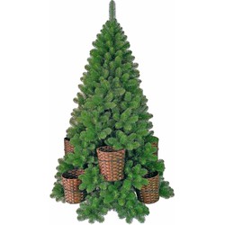 Black Box Trees Kunstkerstboom Manden - 135x135x230 cm - PVC - Groen