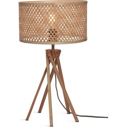 Tafellamp Java - Bamboe - Ø32x56cm