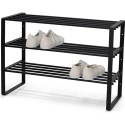 Spinder Design schoenenrek Rex SR 2 - Zwart - 12 paar schoenen