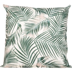 Anna's Collection Bank-sier kussens - palm bladeren - 45 x 45 cm - Sierkussens