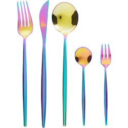 RIGATONI - Bestekset - Meerkleurig - Roestvrij staal