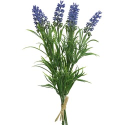 Everlands lavendel kunstplant 21 cm - Kunstplanten