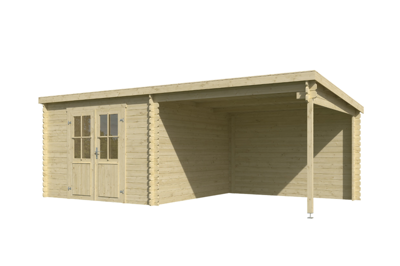 Blokhut met overkapping Orlando 581x292 - 