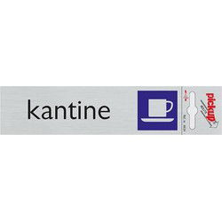 Route Alulook 165 x 44 mm Sticker kantine