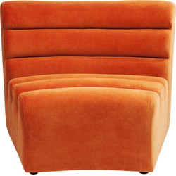Kare Sofa Element Wave Orange