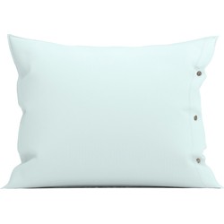 Yellow Kussensloop Percale pillowcase Whispering Blue 60 x 70 cm