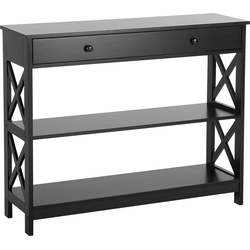 MONTGOMERY - Consoletafel - Zwart - MDF